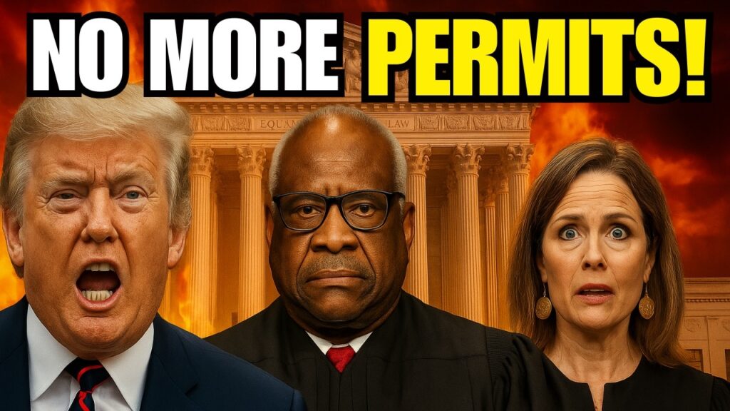 BREAKING: Supreme Court 6-3 Ruling SHOCKS Gun Owners – Huge Change to Concealed Carry!