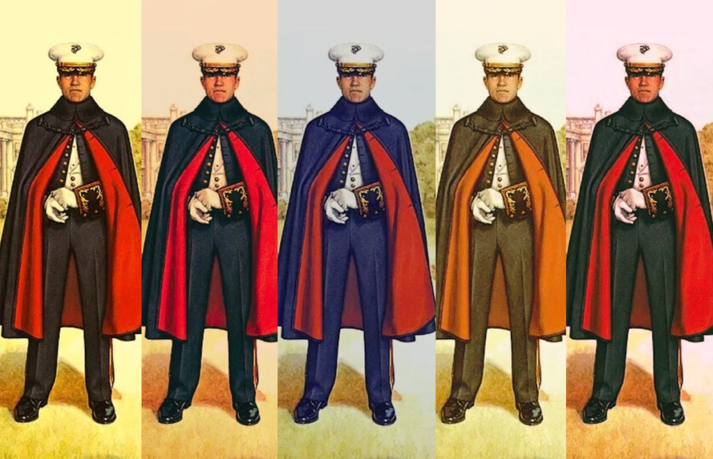 Attention, ladies: You can now wear the iconic Marine Corps boat cloak Attention, ladies: You can now wear the iconic Marine Corps boat cloak