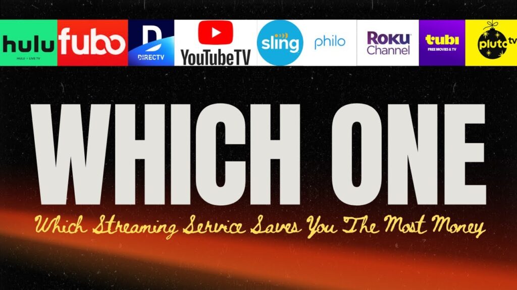 Which Streaming Service Saves You The Most Money: Youtube TV, Hulu, Pluto TV, Direct TV Stream