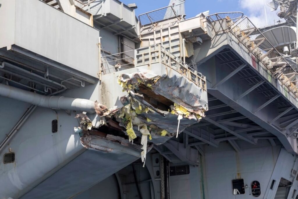 Navy report on Truman crash cites fatigue, poor seamanship as factors