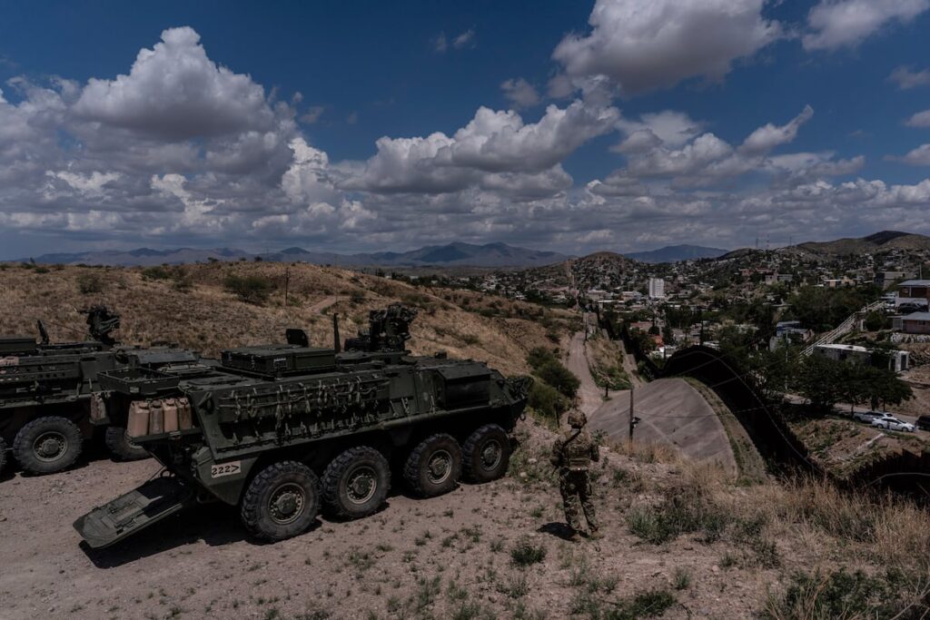 Trump administration adds militarized zone in California along border Trump administration adds militarized zone in California along border