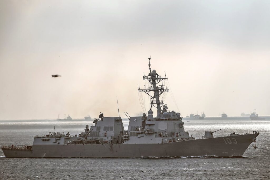 Two US Navy ships collide in Caribbean, leaving 2 sailors injured Two US Navy ships collide in Caribbean, leaving 2 sailors injured