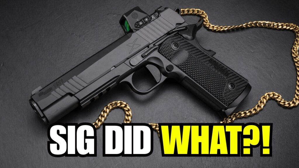 Sig Sauer 1911 XFull – This New Full-Size 1911 Is Awesome!