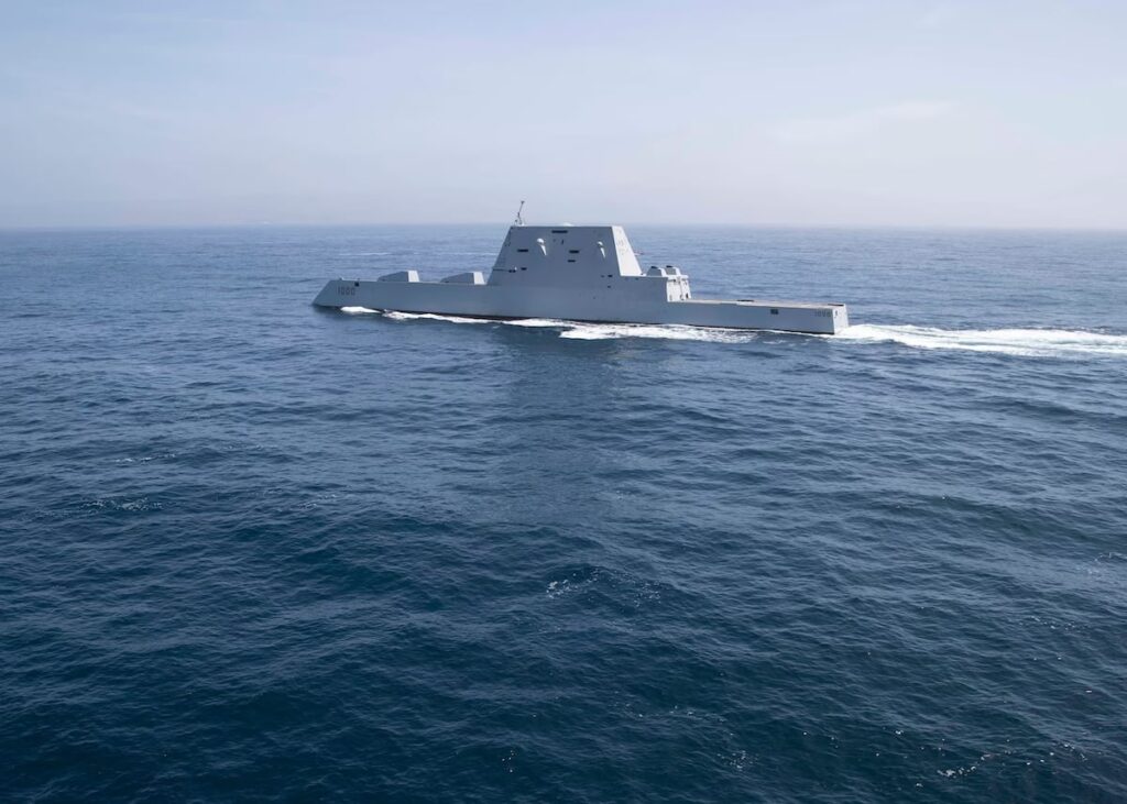 3 sailors injured after fire breaks out aboard USS Zumwalt