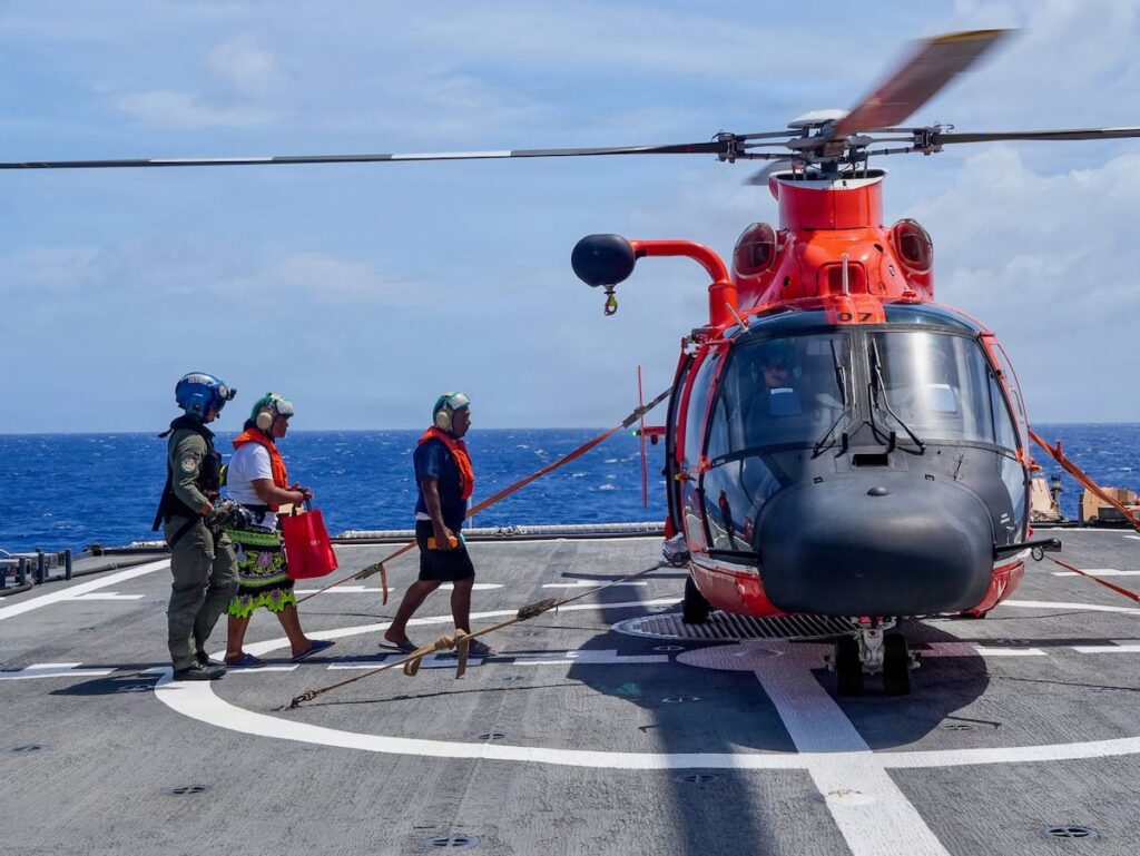 US Coast Guard rescues family missing for 7 days in Micronesia
