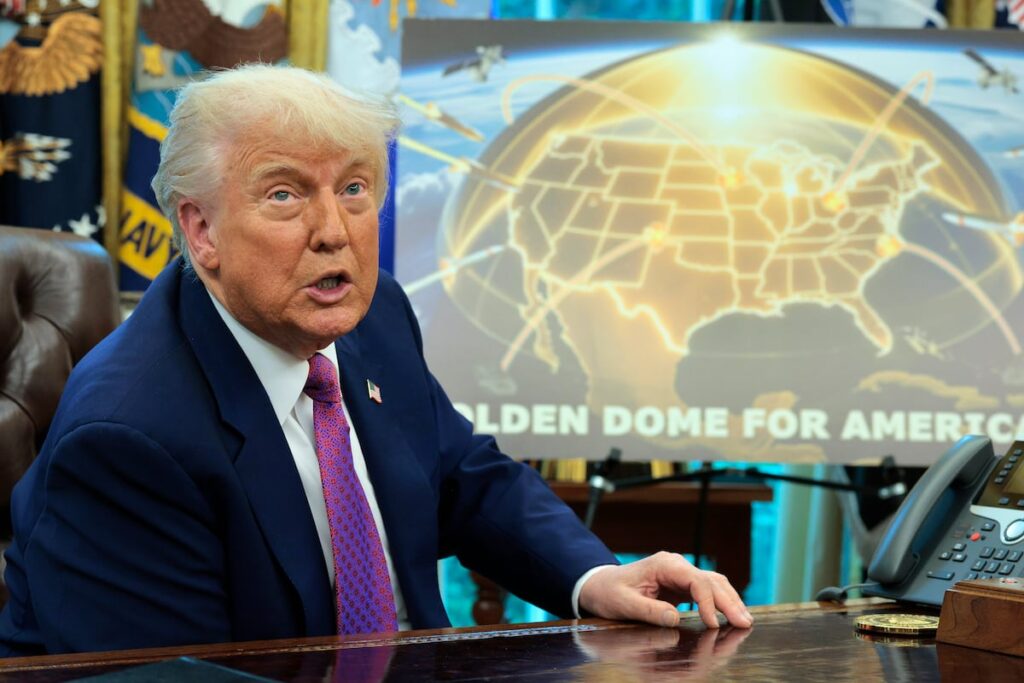 Trump’s Golden Dome missile shield estimated to cost .2 trillion Trump’s Golden Dome missile shield estimated to cost .2 trillion