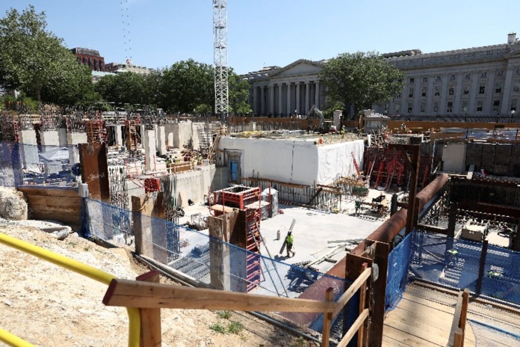 Trump reveals new details of bunker-like ballroom with drone base Trump reveals new details of bunker-like ballroom with drone base