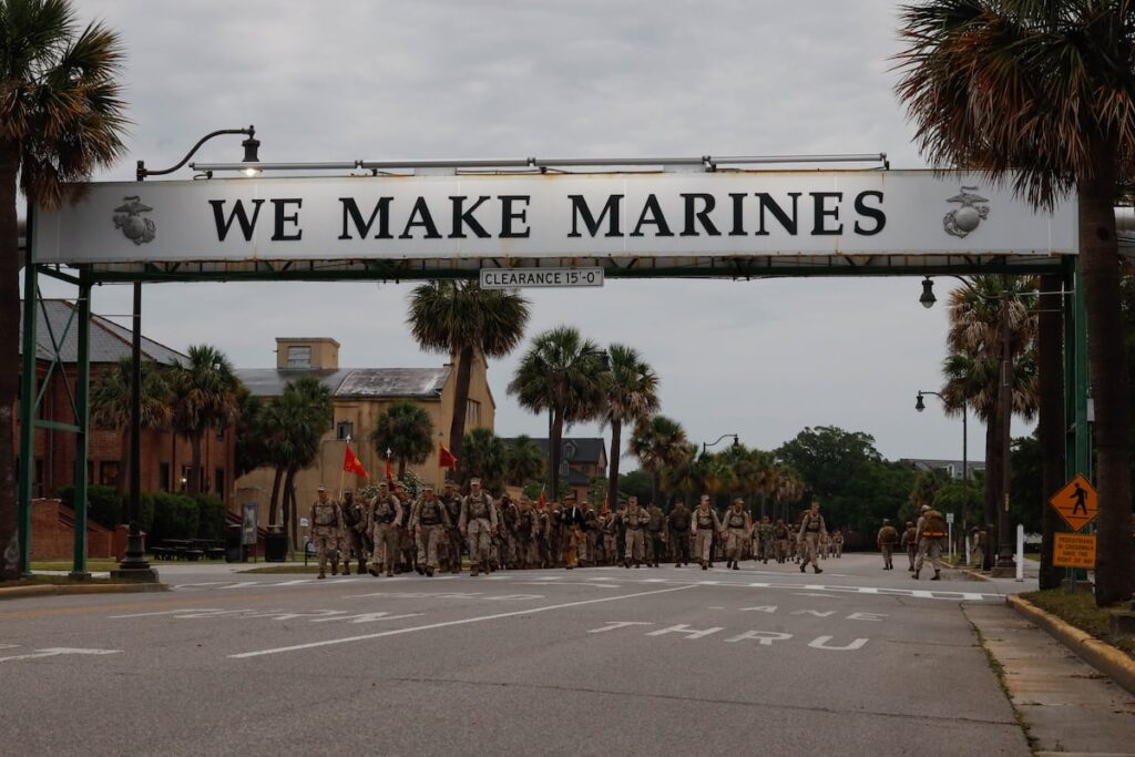 ‘Meatball’ no more: Marine recruit drops over 100 pounds for boot camp