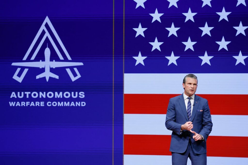 Hegseth announces new four-star command for autonomous warfare Hegseth announces new four-star command for autonomous warfare