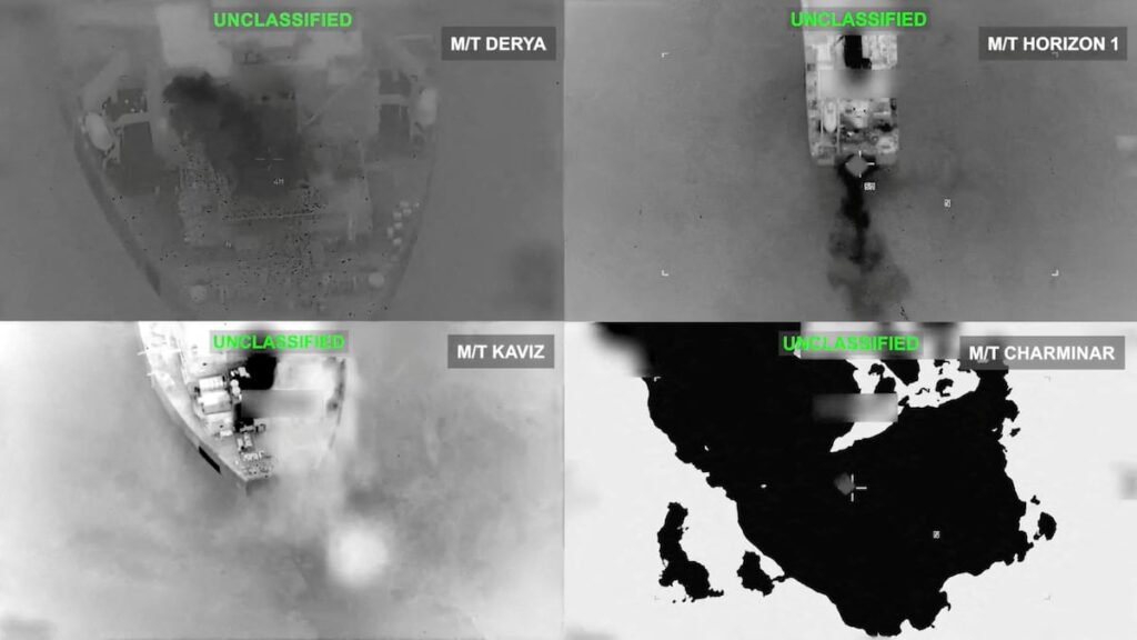 Iran and US hit tankers in biggest wave of attacks on shipping since war began Iran and US hit tankers in biggest wave of attacks on shipping since war began