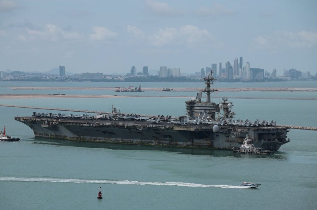 After over 200 days at sea, USS Abraham Lincoln arrives in Thailand After over 200 days at sea, USS Abraham Lincoln arrives in Thailand