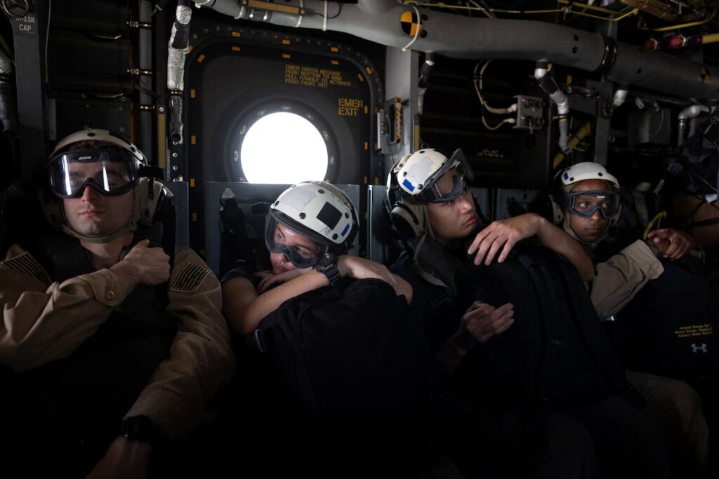 Aboard the USS George Washington, young sailors adjust to war with Iran Aboard the USS George Washington, young sailors adjust to war with Iran